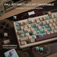 iLovBee B87 Retro Mechanical Keyboard - KeyArtisan