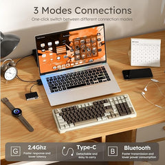 iLovBee B98 Retro Mechanical Keyboard - KeyArtisan