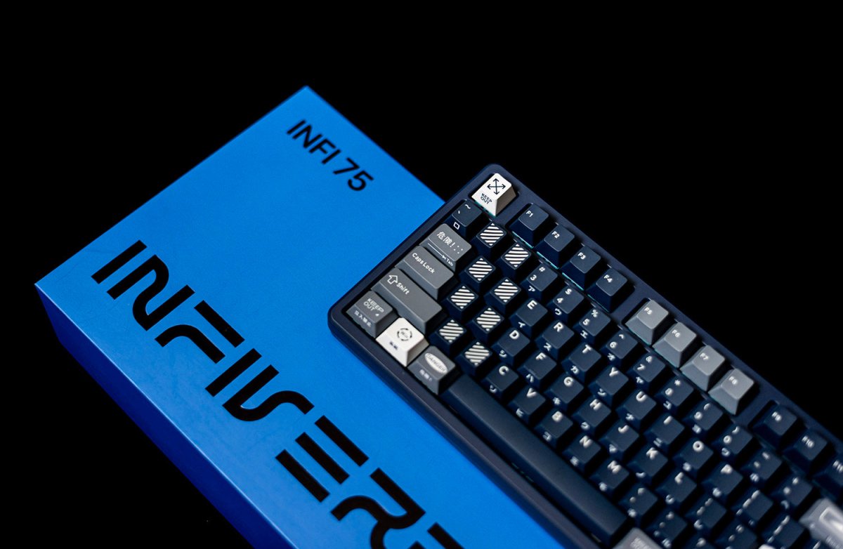 Infi75 75% Pre - Built Mechanical Keyboard - KeyArtisan