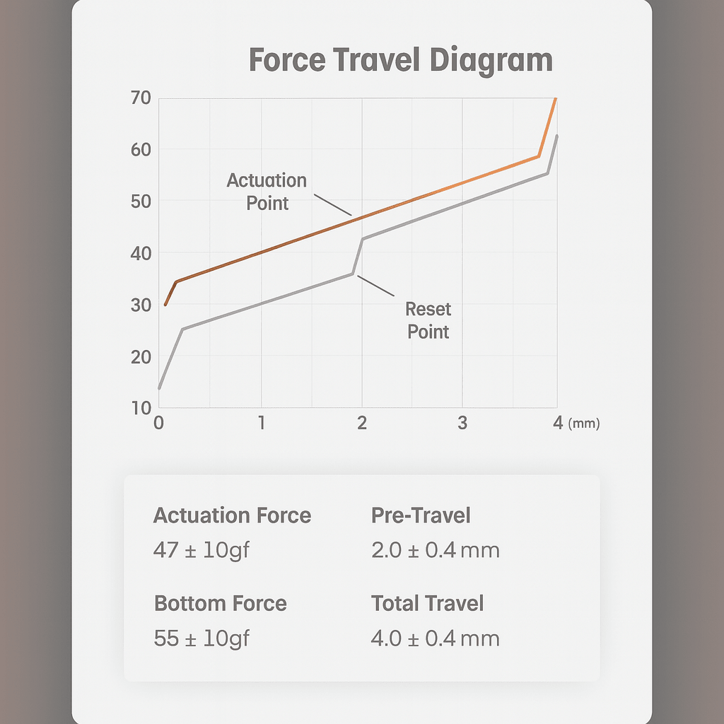 Jarvis JJ Custom Hot - Swappable Switch – Silent Linear – 35g - KeyArtisan