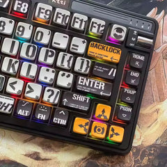 Justice Knight Theme Keycap Set - KeyArtisan
