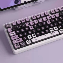 Kuromi Translucent Pudding Keycap Set - KeyArtisan