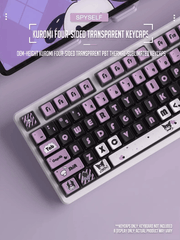 Kuromi Translucent Pudding Keycap Set - KeyArtisan