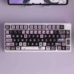 Kuromi Translucent Pudding Keycap Set - KeyArtisan