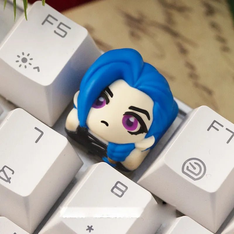 League of Legends: Arcane Characters Keycaps - KeyArtisan