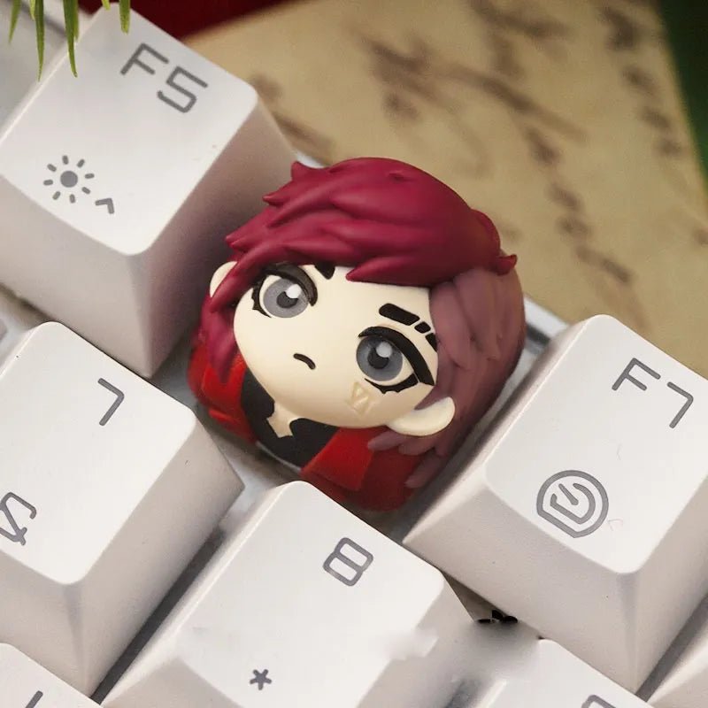 League of Legends: Arcane Characters Keycaps - KeyArtisan