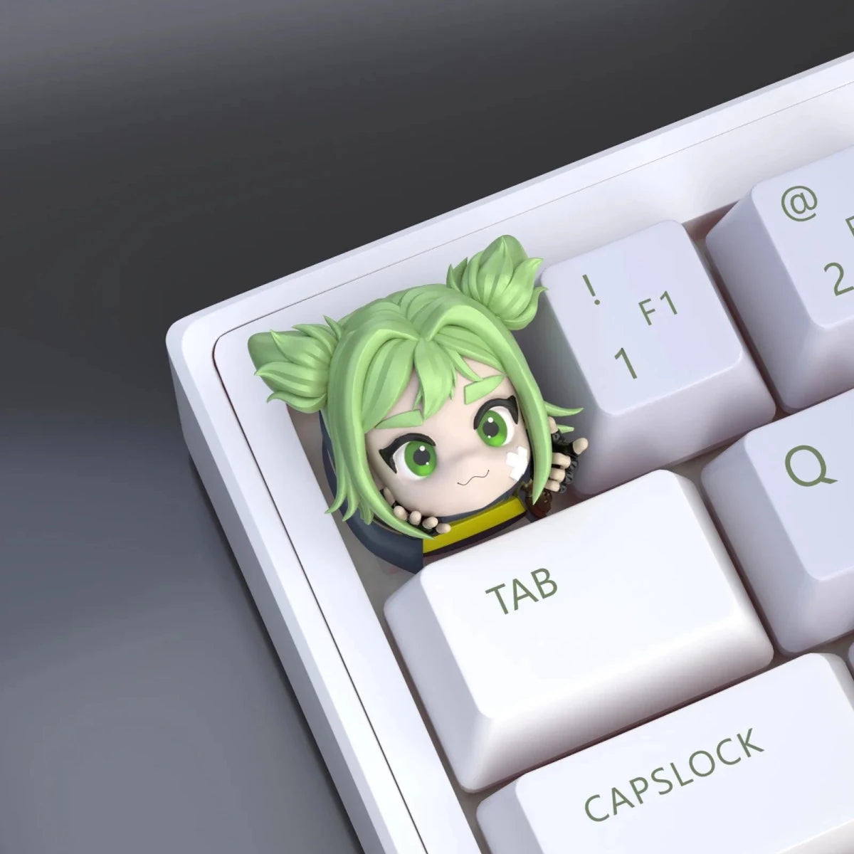 League of Legends: Chibi Version Zeri Keycap - KeyArtisan