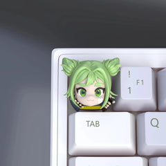League of Legends: Chibi Version Zeri Keycap - KeyArtisan
