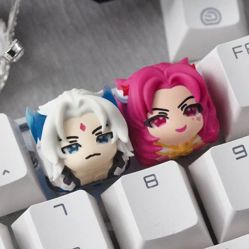 League of Legends: Kai'Sa & Yone Keycaps - KeyArtisan