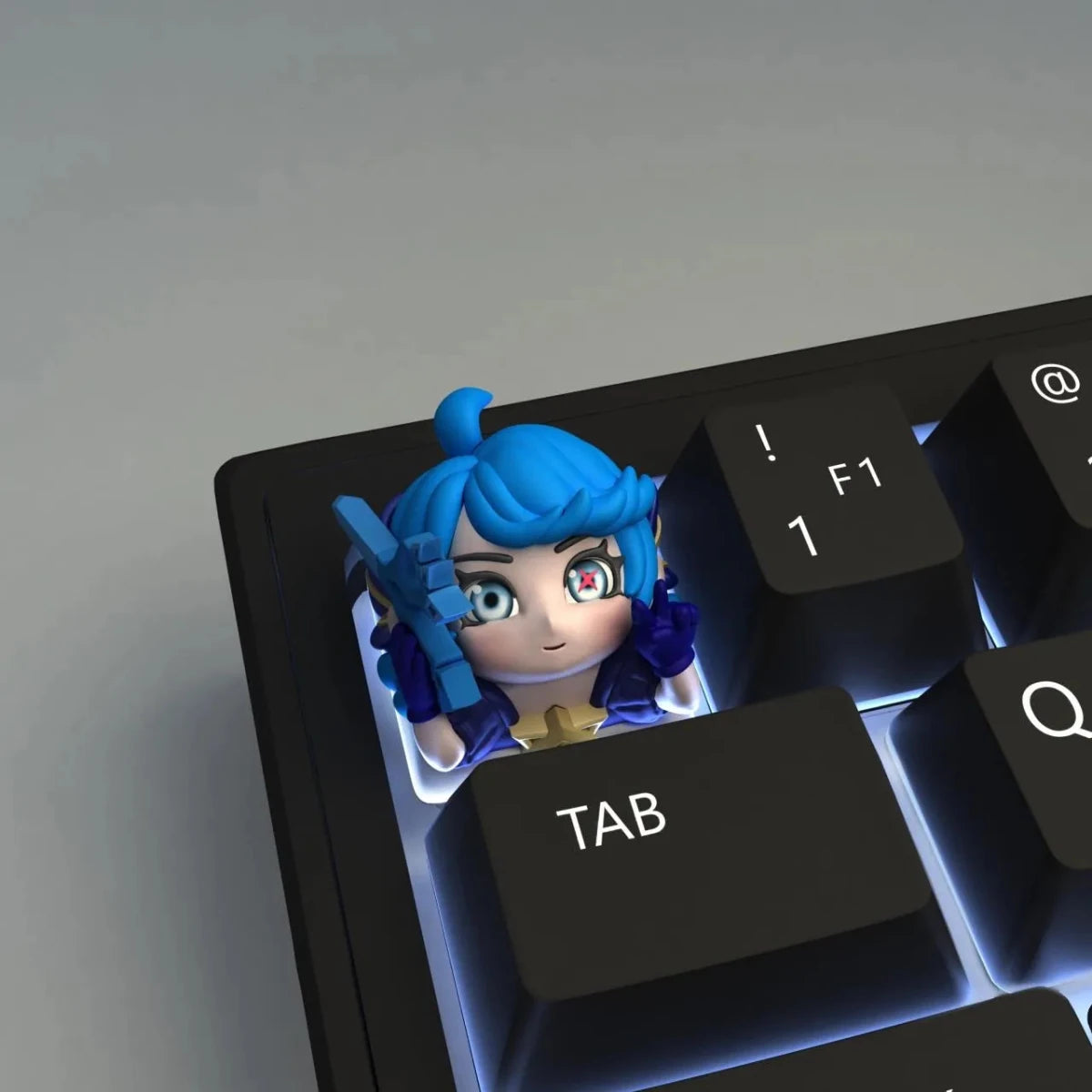 League of Legends: Lingrova Gwen Keycap - KeyArtisan