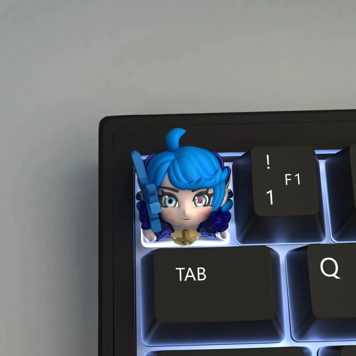 League of Legends: Lingrova Gwen Keycap - KeyArtisan