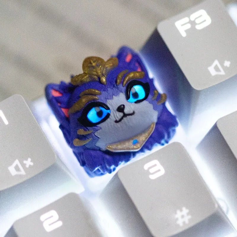 League of Legends: Yuumi the Magical Cat – Backlit Keycap - KeyArtisan