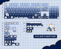 Little Bear’s Dream Theme Keycap Set - KeyArtisan