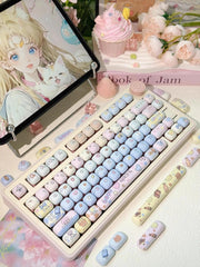 Love Theme Round Keycap Set - KeyArtisan® - KeyArtisan