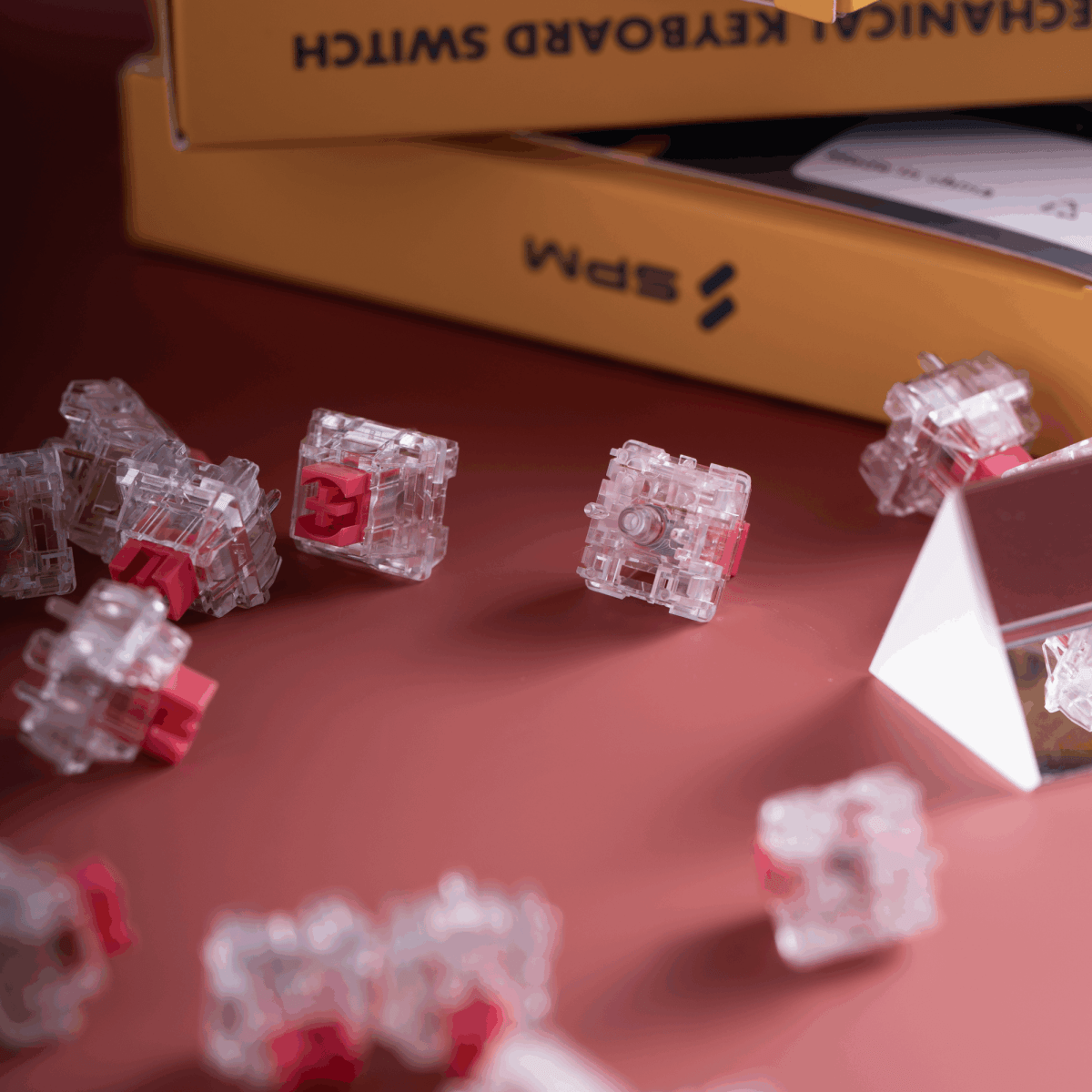 Lychee – Silent Linear 42g Switch by SOULCAT x SPM | 35pcs - KeyArtisan