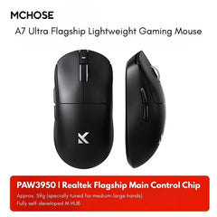MCHOSE A7 Pro Ultra Wireless Mouse - KeyArtisan