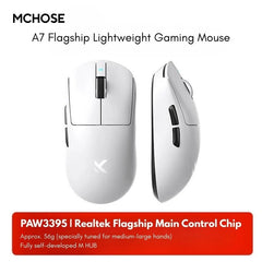 MCHOSE A7 Pro Ultra Wireless Mouse - KeyArtisan