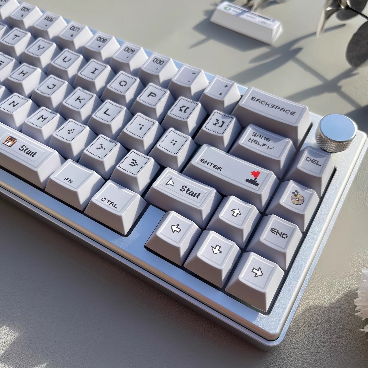 Minesweeper - Themed Cherry Profile PBT Dye Sub Keycap Set - KeyArtisan