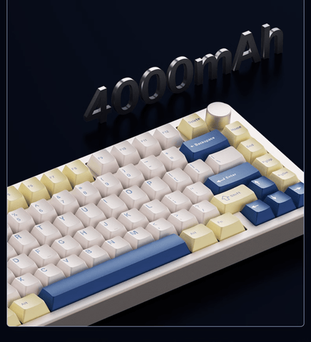 MONKA A75 MAX Aluminum Tri - Mode QMK/VIA Mechanical Keyboard - KeyArtisan