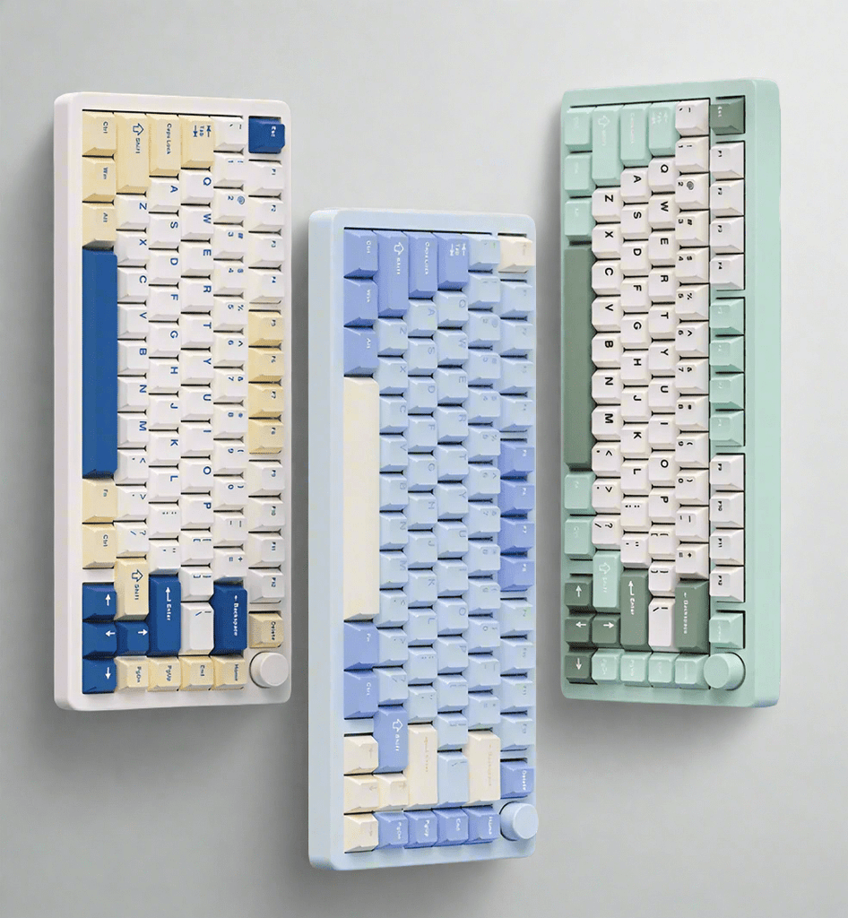 MONKA A75 MAX Aluminum Tri-Mode QMK/VIA Mechanical Keyboard