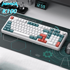 MONKA K100 Gasket Wireless RGB Mechanical Keyboard - KeyArtisan