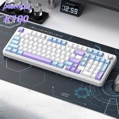 MONKA K100 Gasket Wireless RGB Mechanical Keyboard - KeyArtisan