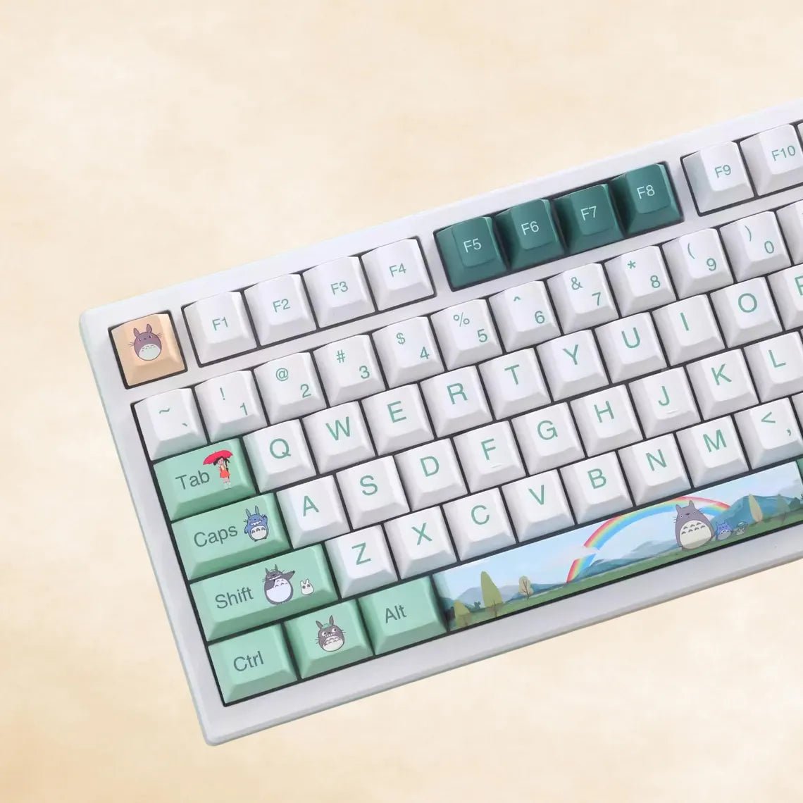 My Neighbor Totoro Theme Anime Keycap Set - KeyArtisan