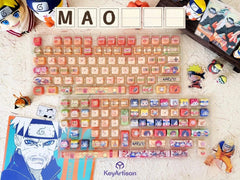 Naruto Chibi Anime Artisan Keycap Set - KeyArtisan
