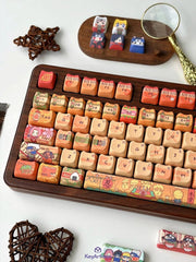 Naruto Chibi Anime Artisan Keycap Set - KeyArtisan