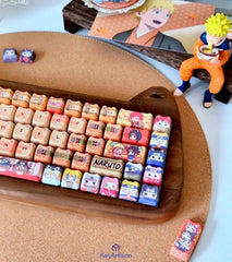 Naruto Chibi Anime Artisan Keycap Set - KeyArtisan