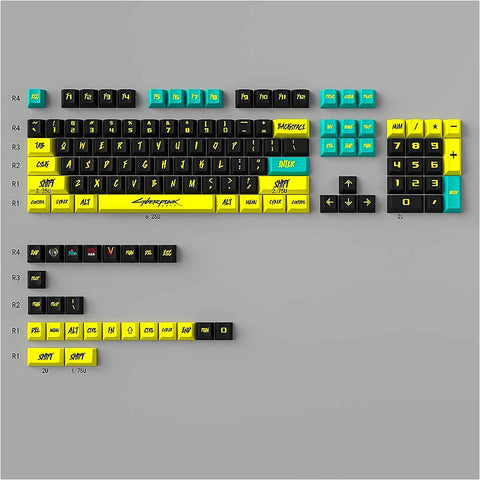 Cool Cyberpunk Theme Artisan Keycap Set