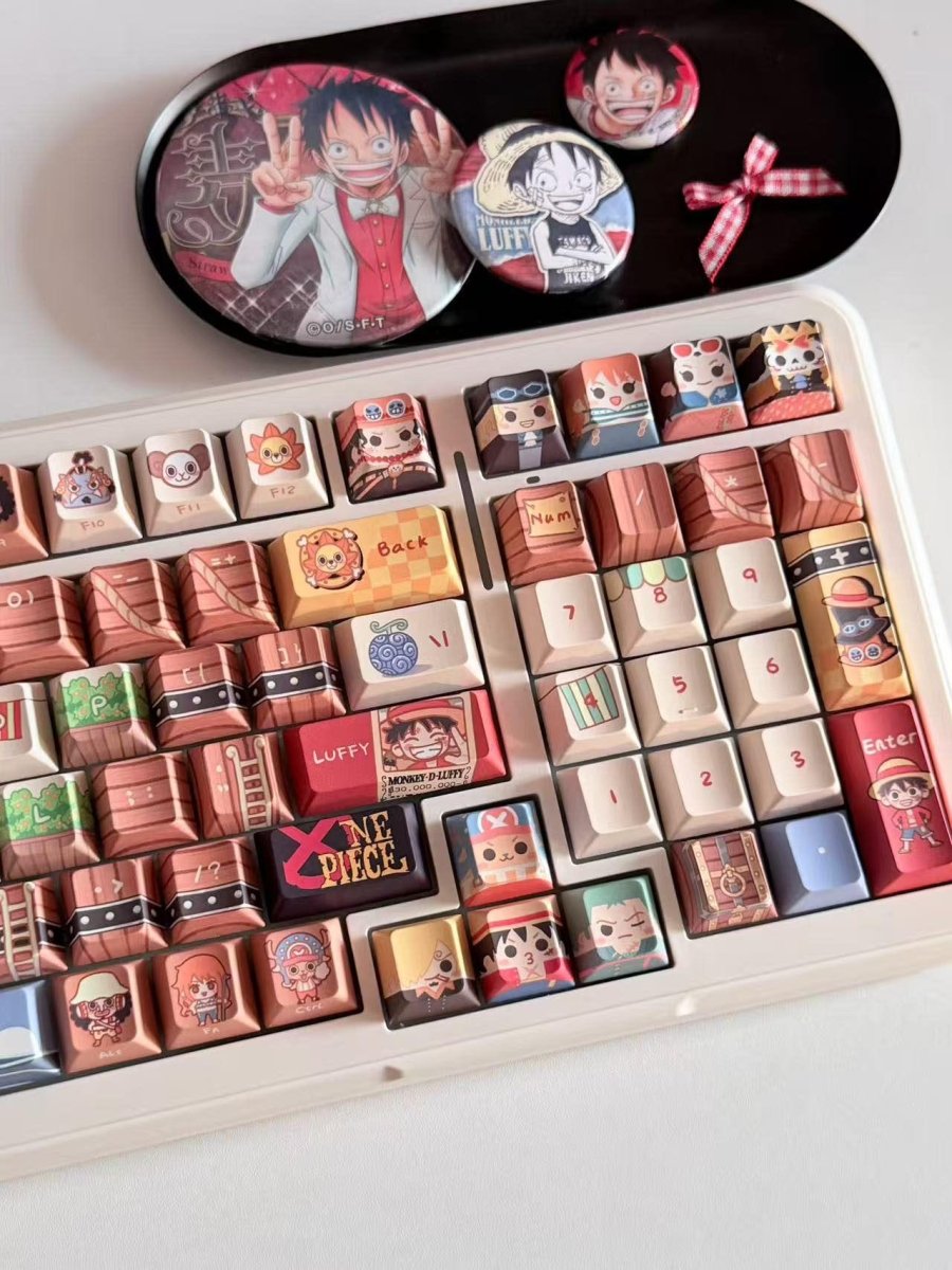 One Piece Theme Anime Artisan Keycap Set - KeyArtisan