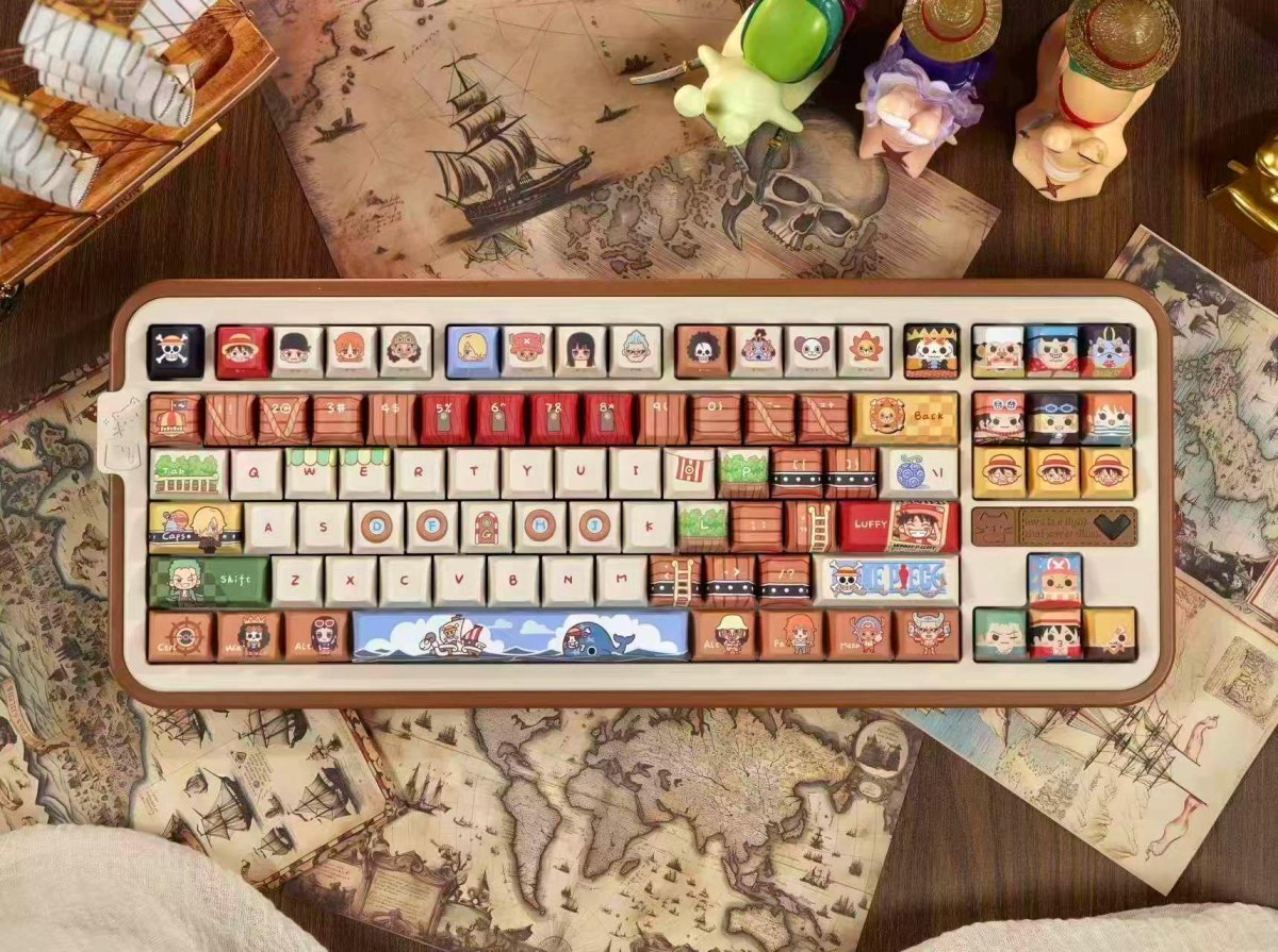 One Piece Theme Anime Artisan Keycap Set - KeyArtisan