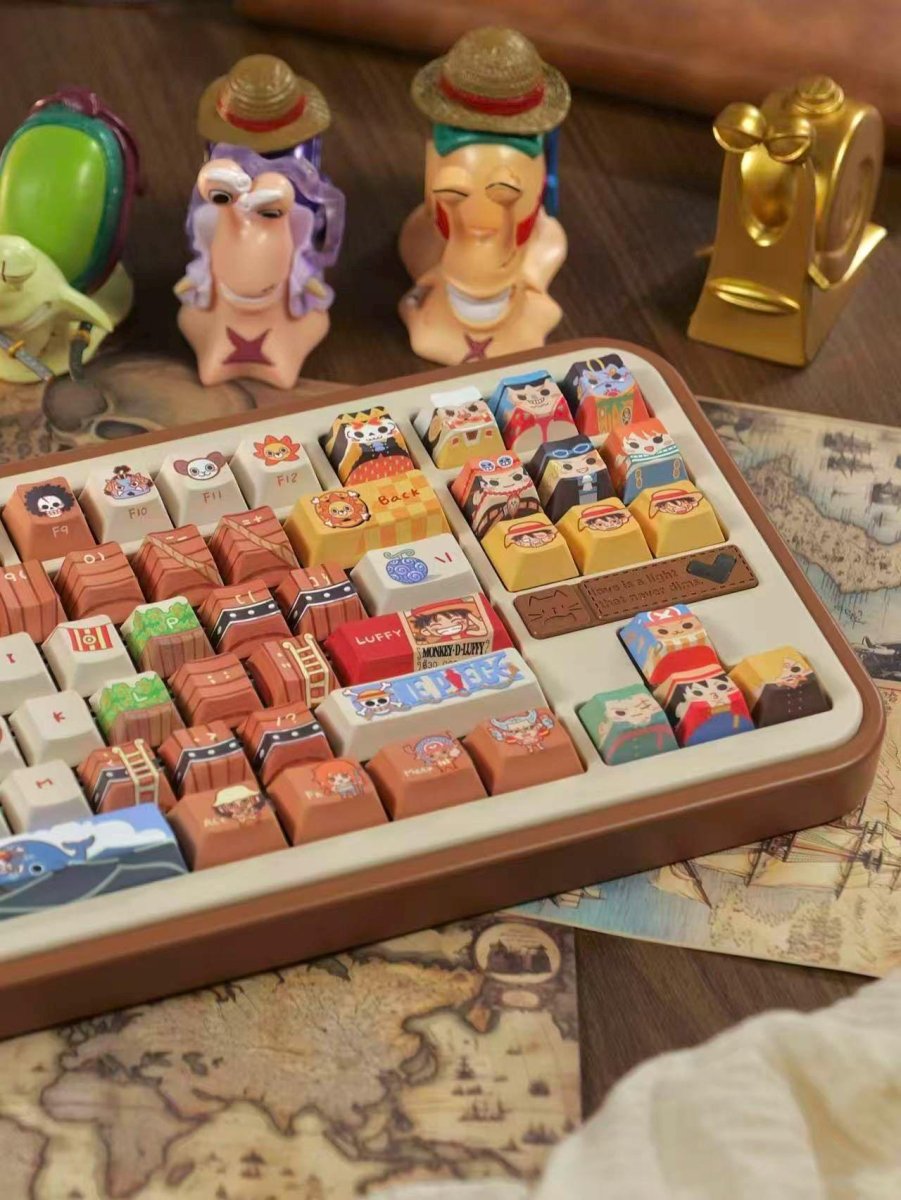One Piece Theme Anime Artisan Keycap Set - KeyArtisan