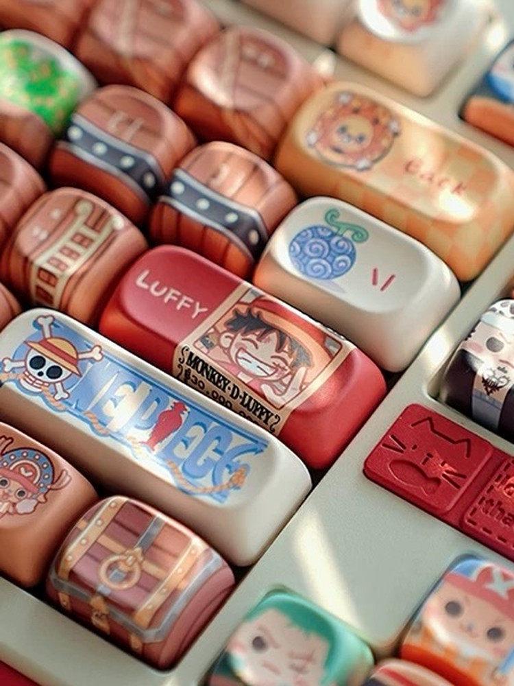 One Piece Theme Anime Artisan Keycap Set - KeyArtisan