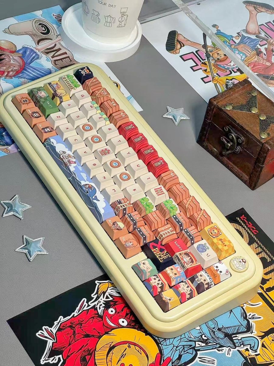 One Piece Theme Anime Artisan Keycap Set - KeyArtisan