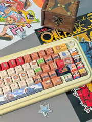 One Piece Theme Anime Artisan Keycap Set - KeyArtisan