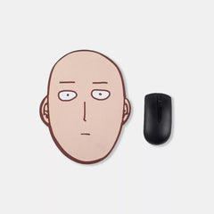 One Punch Man Saitama Face Mousepad - KeyArtisan® - KeyArtisan
