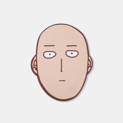 One Punch Man Saitama Face Mousepad - KeyArtisan® - KeyArtisan