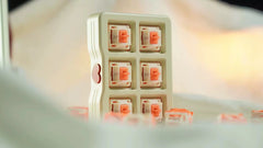 Orange Cat Linear Switch – Smooth Typing & Gaming Feel - KeyArtisan