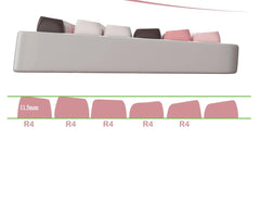 Pastel Butterfly Dream Keycap Set - KeyArtisan