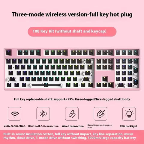 Noppoo F108 Barebones Mechanical Keyboard Kit