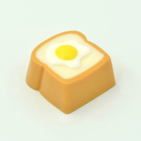 Cute Breakfast Bread Theme Keycap