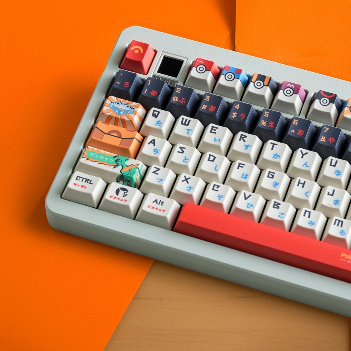 Pokemon Theme Japanese Anime Keycap Set - KeyArtisan