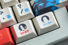 Pokemon Theme Japanese Anime Keycap Set - KeyArtisan