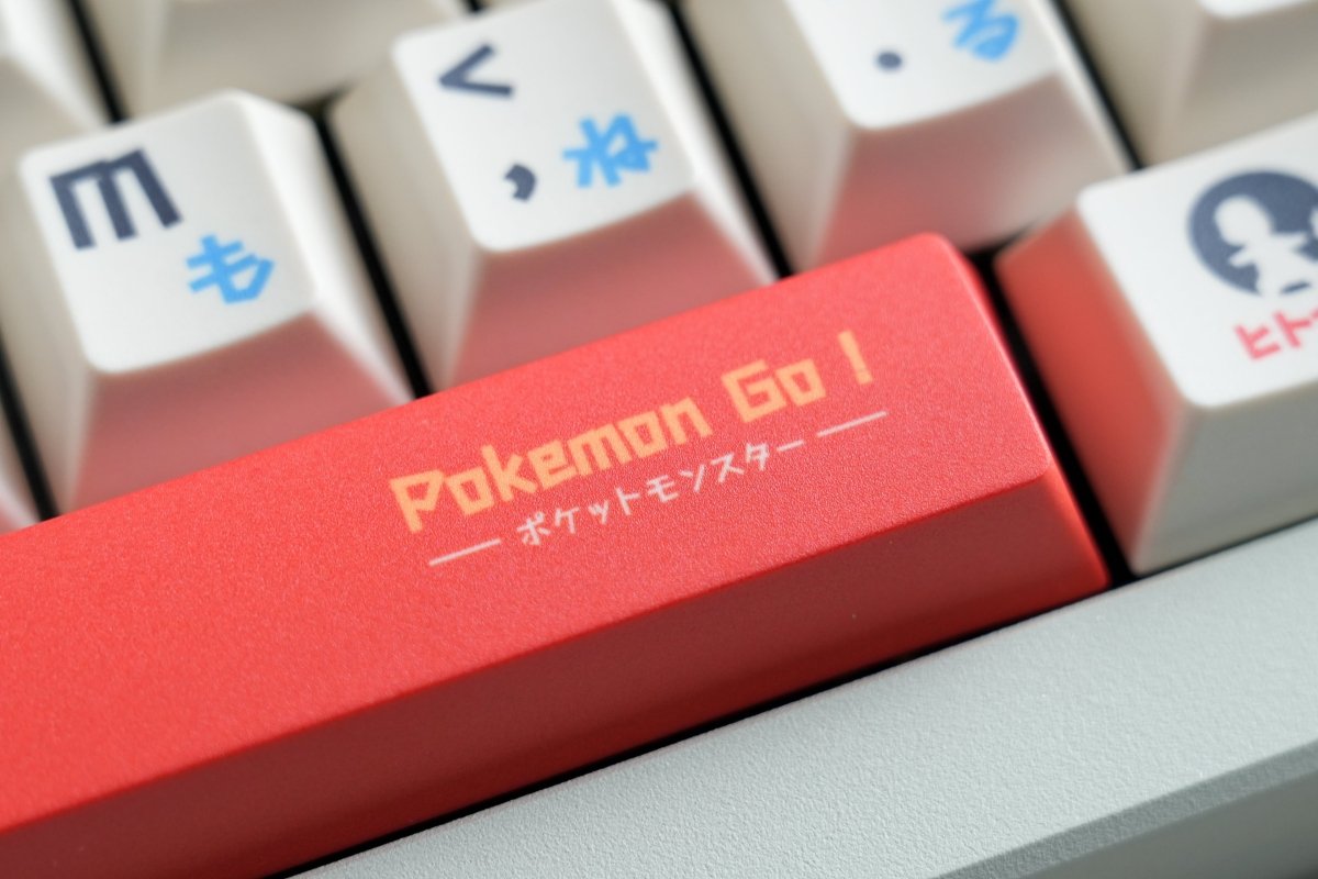 Pokemon Theme Japanese Anime Keycap Set - KeyArtisan