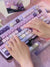 Moodie Keycaps | SOA Profile Keycap Set | PBT Material Five Sided Thermal Sublimation | Keycaps For MX Switch | GMk Clone Artisan Keycap Set