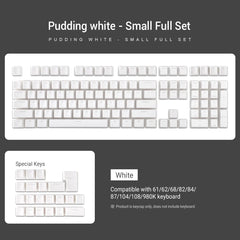 Pudding Backlit PBT OEM ISO Keycap Set - KeyArtisan