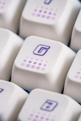 Purple Cool Gaming Theme PBT ISO Keycap Set - KeyArtisan
