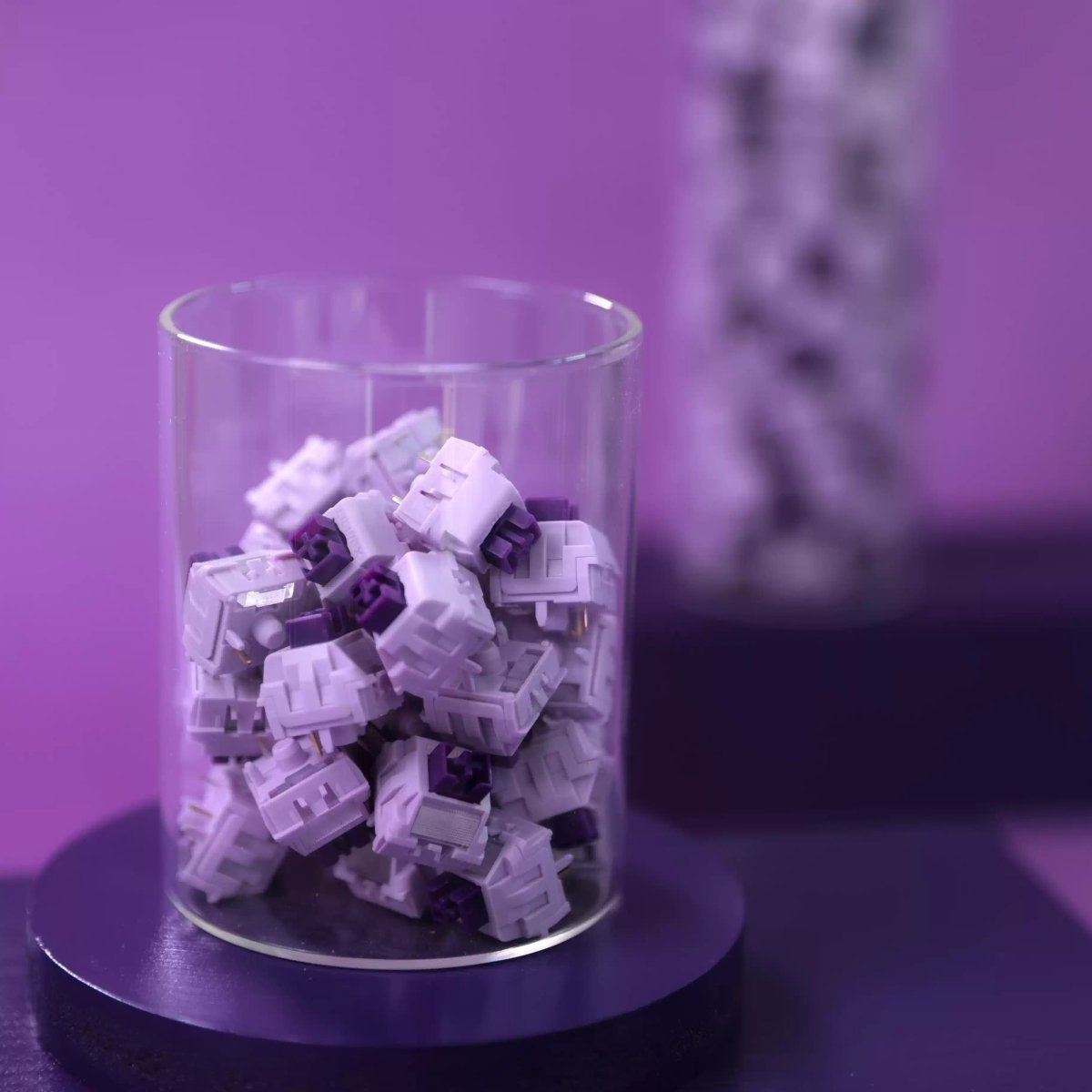 Purple Mist Switch – Custom Mechanical Keyboard Switch - KeyArtisan